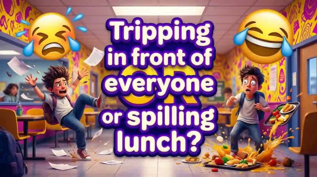 funny this or that questions for high school students image