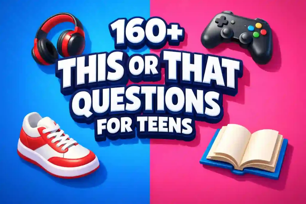 160+ this or that questions for teens image
